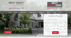 Desktop Screenshot of brettsmiley.ca